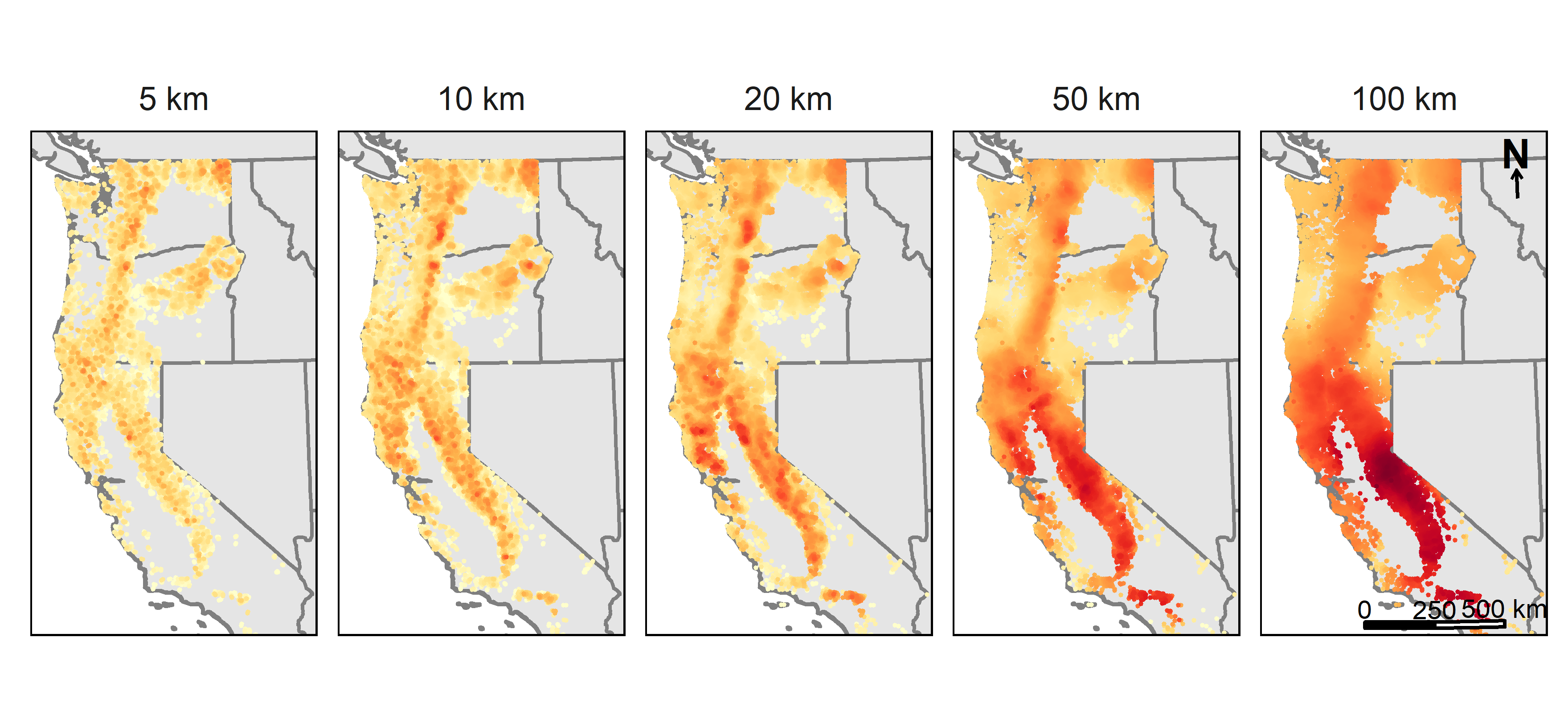 Tree gamma diversity in Pacific states - figure by QDR