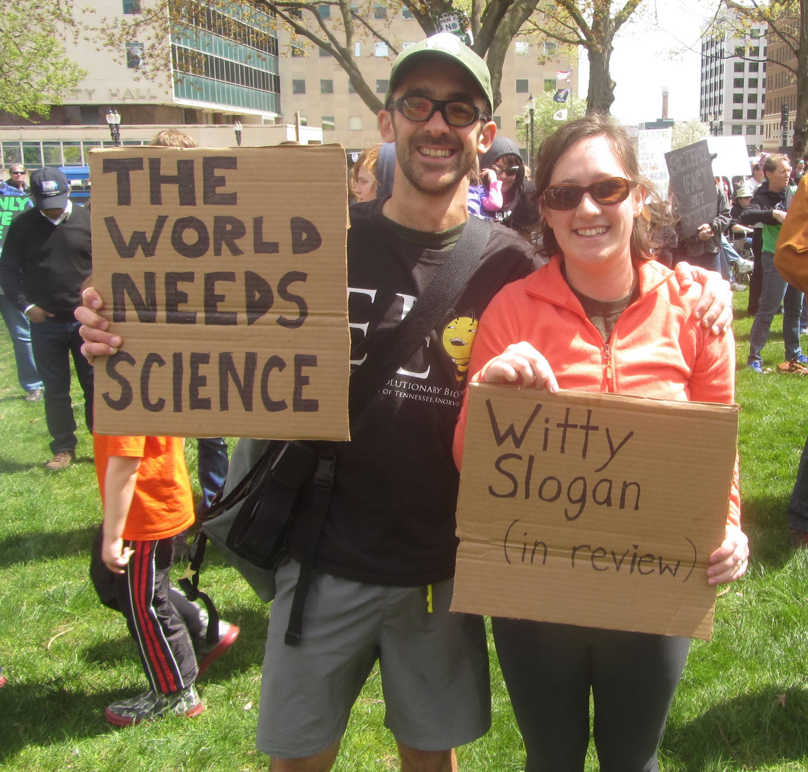 science march, East Lansing, 2017